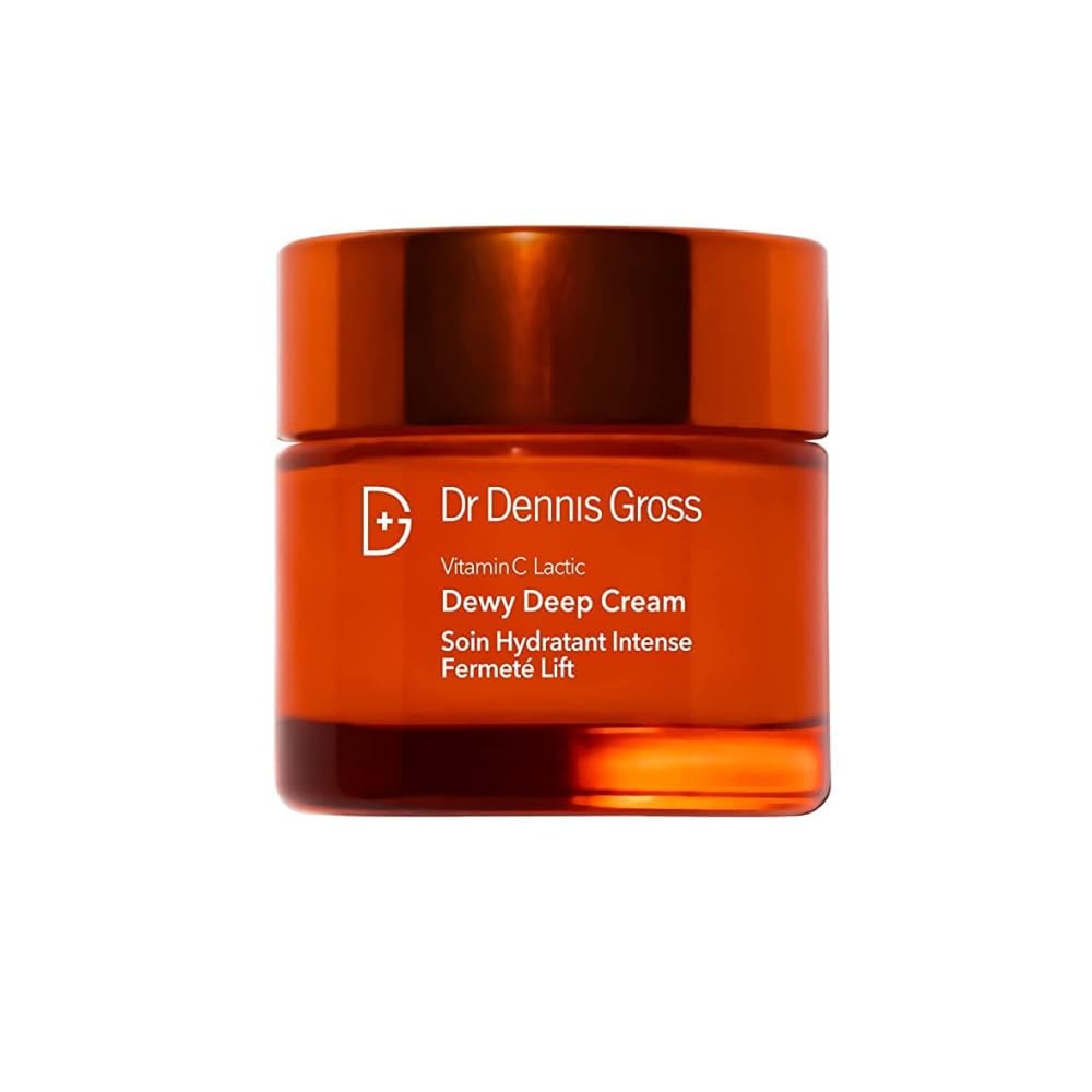 Dr Dennis Gross jar front view showing product name and 2 oz size; encourages trust