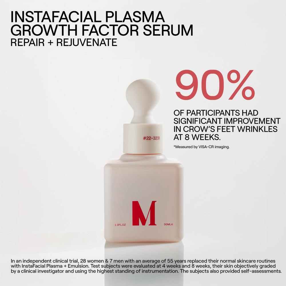 Dr. Diamond's Metacine close-up label highlighting growth factor formulation