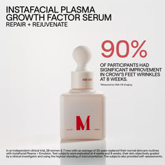 Dr. Diamond's Metacine close-up label highlighting growth factor formulation
