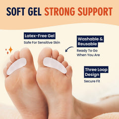 Detailed view of the 3-loop design from Dr. Frederick's showing secure toe hold