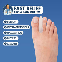 Dr. Frederick's close-up gel texture highlighting softness and cushioning benefit