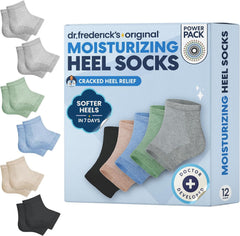 Dr. Frederick's front packaging showing six pairs and benefits