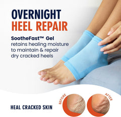 Dr. Frederick's gel lining close-up highlighting deep hydration