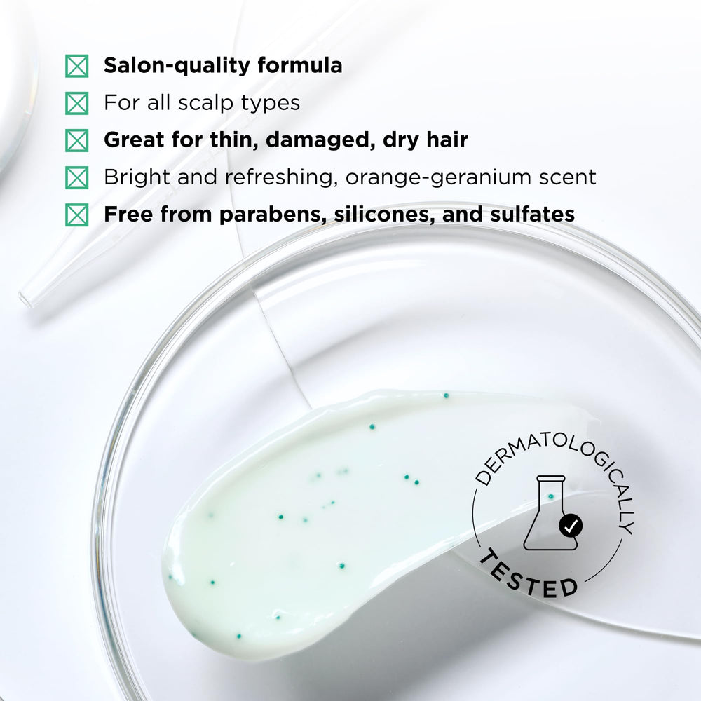 Dr. Groot conditioner being dispensed showing easy-use benefit