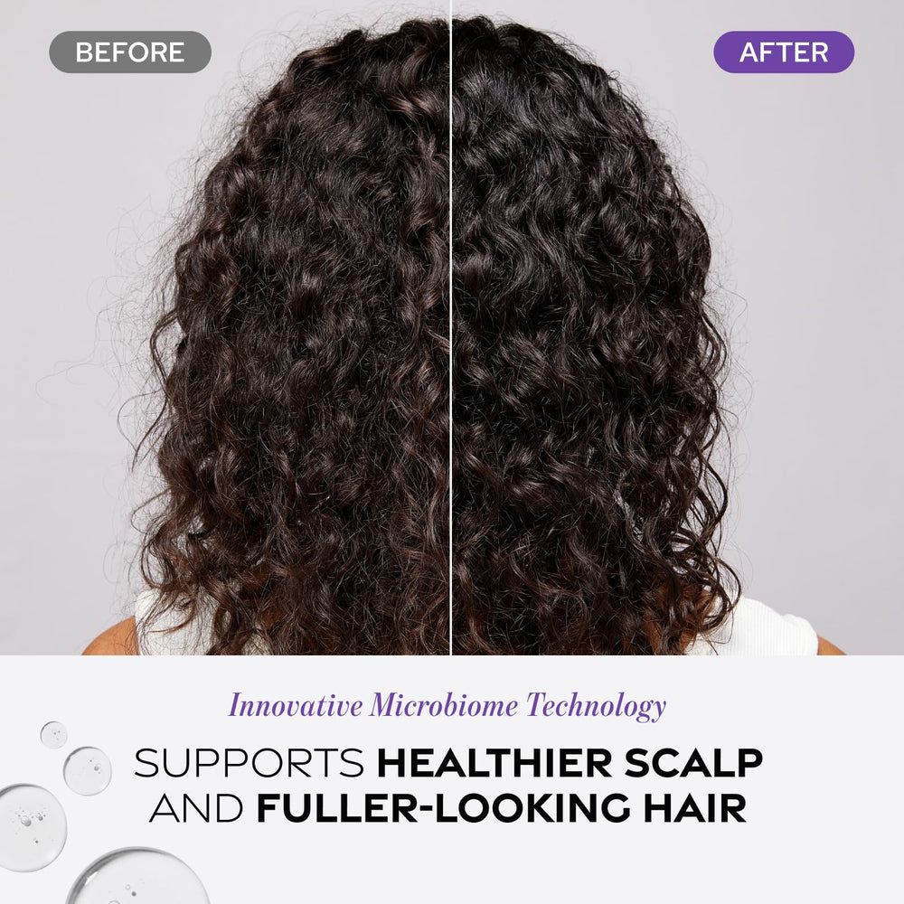 Dr. Groot scale comparison bottle beside common shampoo showing compact size