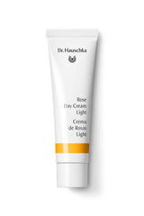 Dr. Hauschka Rose Day Cream Light jar front view showing elegant packaging and daily use benefit