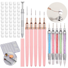 Dr.nail complete kit laid out showing brushes and tools for versatile designs