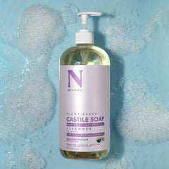 Dr. Natural label close-up showing plant-based ingredients for transparency