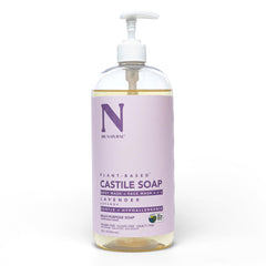 Dr. Natural front packaging showing 32 oz bottle and lavender scent benefit
