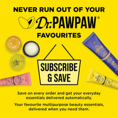 Dr. PAWPAW ORIGINAL BALM on nightstand lifestyle shot showing bedtime skincare routine