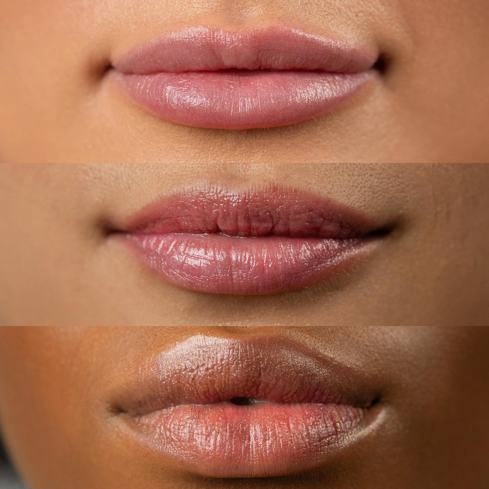 Dr. PAWPAW ORIGINAL BALM lifestyle shot outdoors showing radiant lips