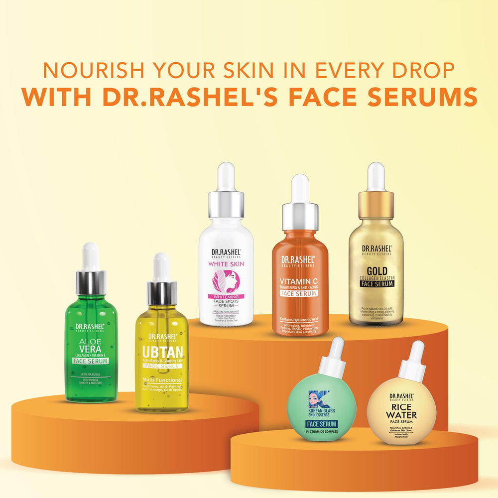 DR.RASHEL bottle packed in a travel pouch for portability and on-the-go care