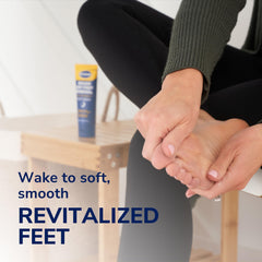 Dr. Scholl's breathable toeless heel sleeves pair demonstrating comfort and protection