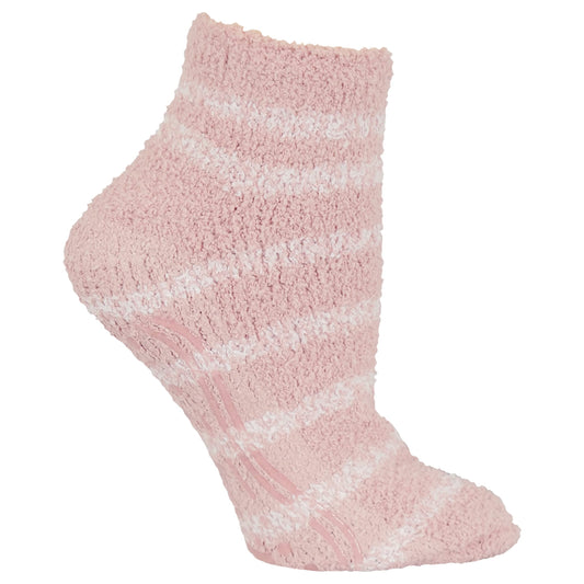 Dr. Scholl's front packaging showing three pink spa socks, supports easy selection