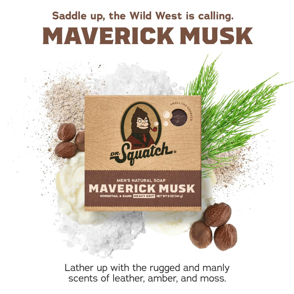 Dr. Squatch close-up of soap texture highlighting creamy lather and natural oils benefit