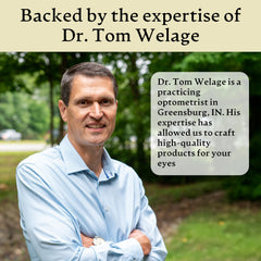 Dr. Tom's Blends wipe texture close-up illustrating soft, non-abrasive fiber
