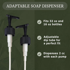 Dr. Woods closeup of nozzle and twist-lock for leak-proof benefit
