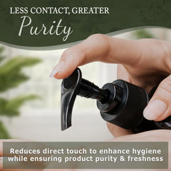 Dr. Woods pumps installed in bathroom offering easy-access benefit