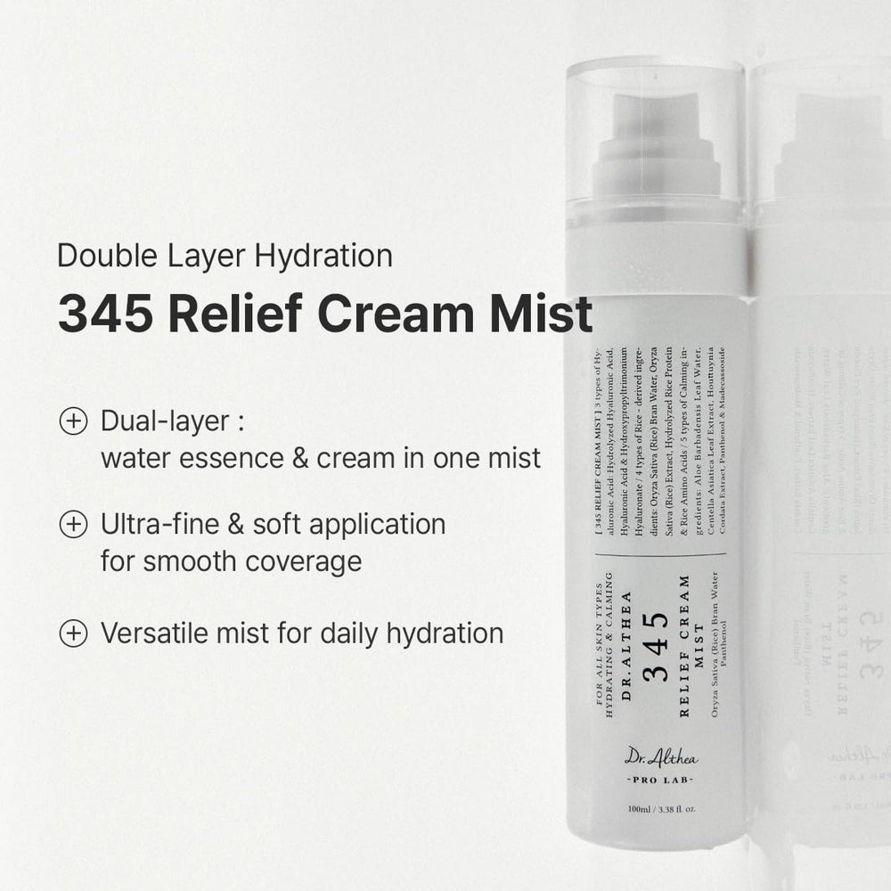 Dr.Althea mist in hand illustrating portable travel hydration