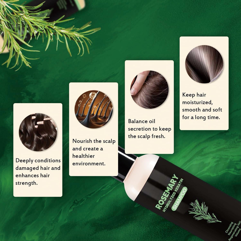 DreamCatching fresh rosemary sprigs representing natural extract and soothing support