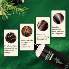 DreamCatching fresh rosemary sprigs representing natural extract and soothing support