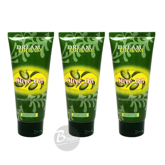 Dreamgirl front packaging showing three 100ml bottles and clear labeling for convenience