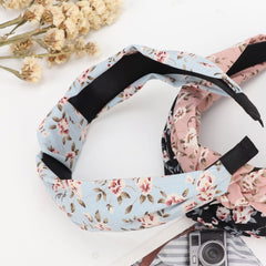 DRESHOW four headbands laid flat displaying color options for mix-and-match benefit