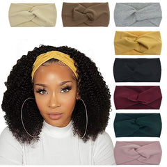 DRESHOW front view of eight-pack headbands showing colors and packaging practical set