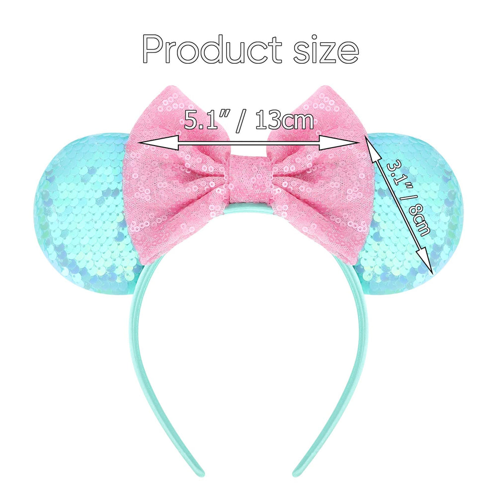 DRESHOW headband on mannequin showing scale and comfortable fit