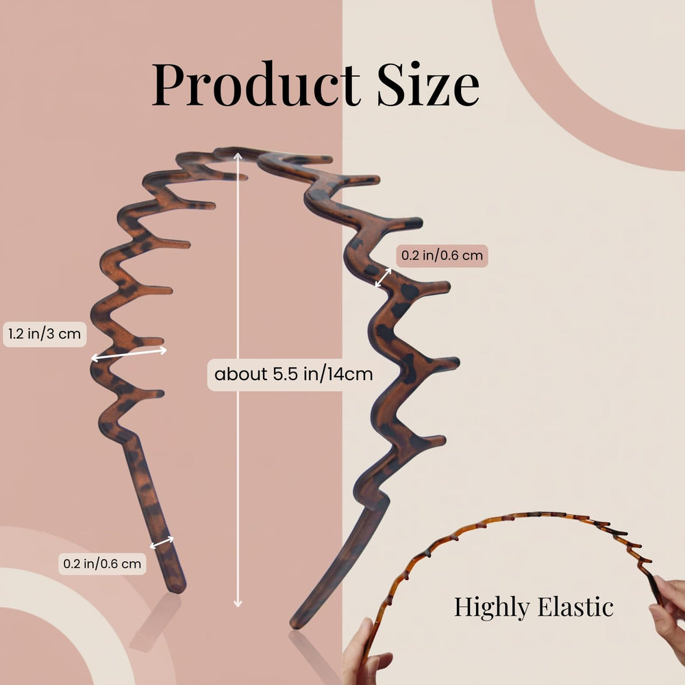 Dresyu headband on bathroom counter near makeup showing quick grooming use
