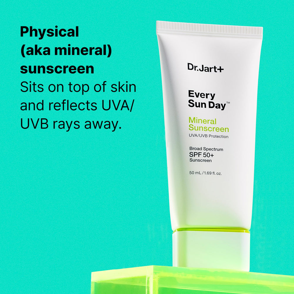 Dr.Jart+ applied on hand demonstrating blendability and subtle finish