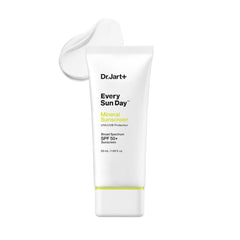 Dr.Jart+ front tube view showing compact travel sunscreen, easy portability
