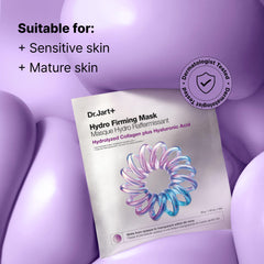 Dr.Jart+ mask essence being dispensed to show lightweight, hydrating serum
