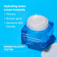 Dr.Jart+ gel-cream close-up texture highlighting lightweight absorption