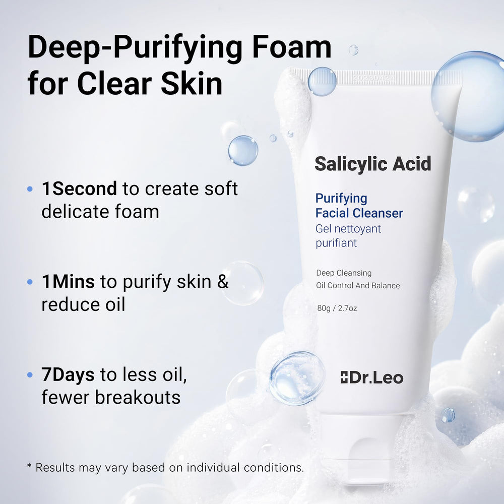 Dr.Leo used after workout removing sweat and excess oil effectively