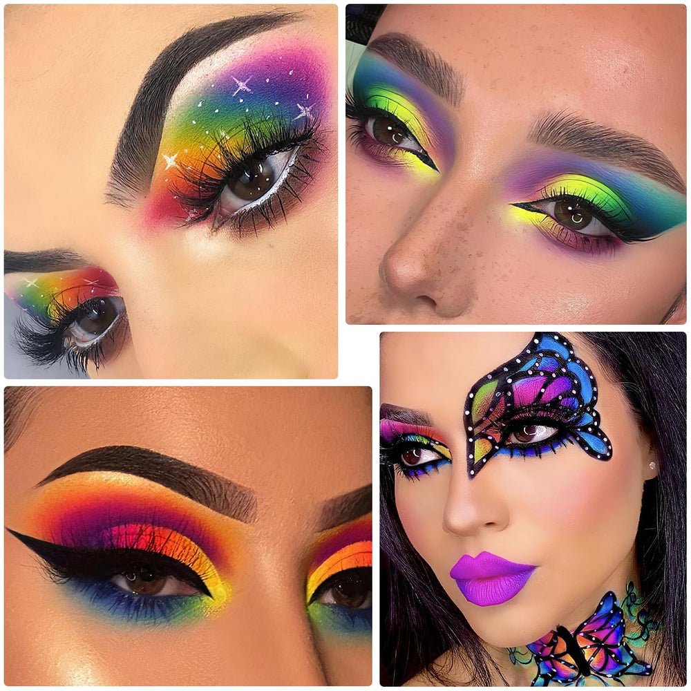 DRMODE Neno pigments with application tools showing easy DIY mixing