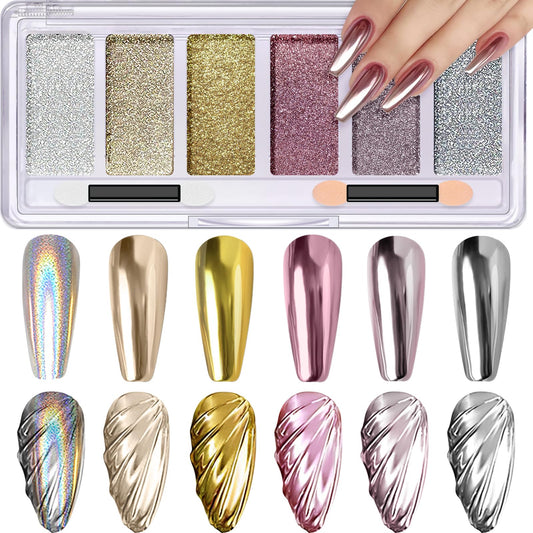 DRMODE palette front view showing six chrome shades and easy access