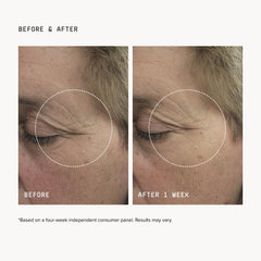 DRMTLGY eye masks held in hand to show size and ease-of-use benefit