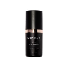 DRMTLGY front packaging showing product for targeted under-eye renewal