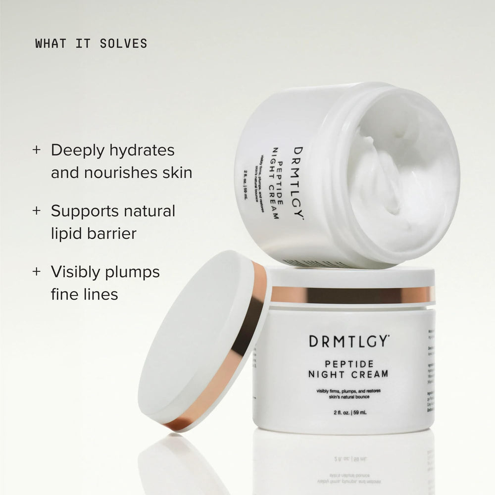 DRMTLGY open jar showing creamy texture and quick absorption benefit