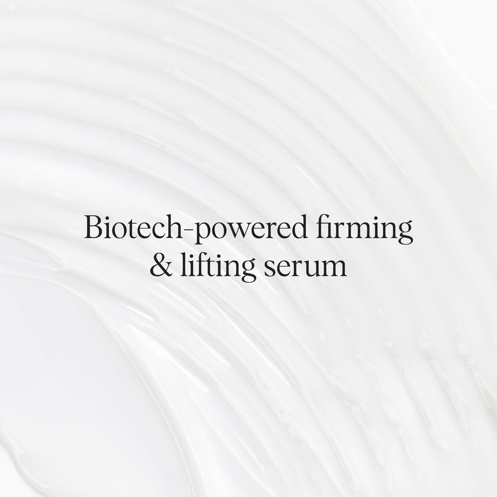 DRMTLGY serum spread on hand demonstrating fast-absorbing, non-greasy feel