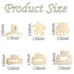 Drnytunk semicircle clip detail showing curved design that cups medium hair securely