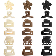 Drnytunk front set arrangement showing all 18 clips and color options for easy styling