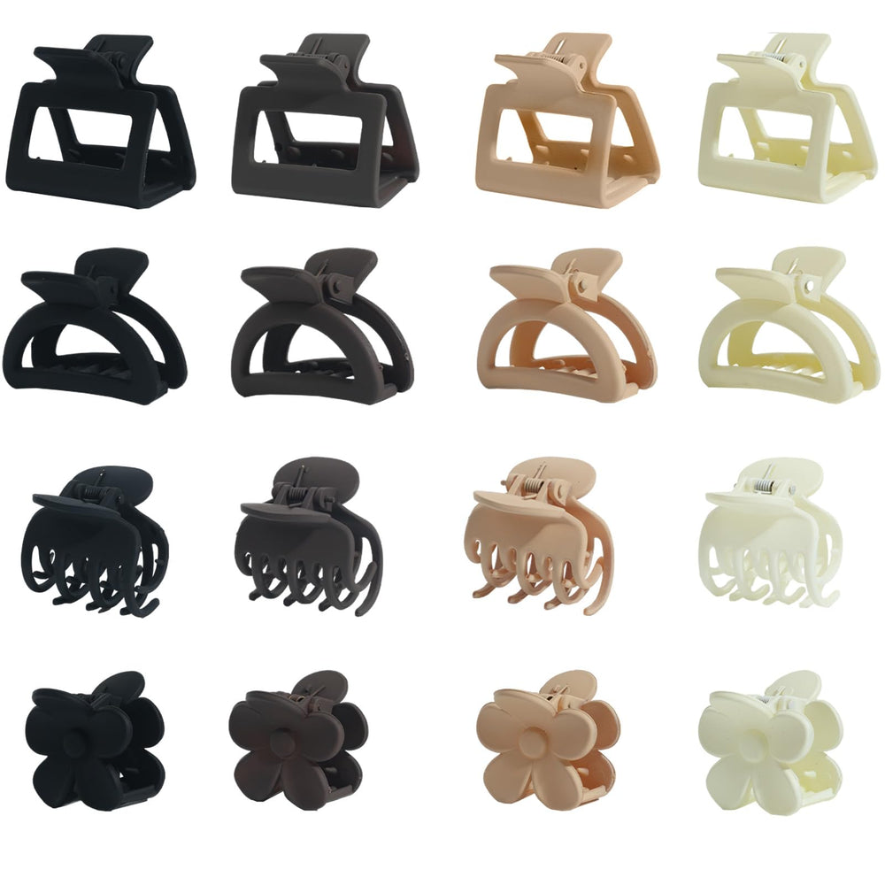 Drnytunk front set of 16 clips showing color variety and practical styling