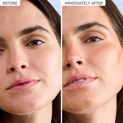 Drunk Elephant drops mixed into moisturizer illustrating how to create a custom glow