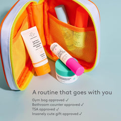 Drunk Elephant T.L.C. Framboos pump close-up highlighting exfoliating resurfacing action