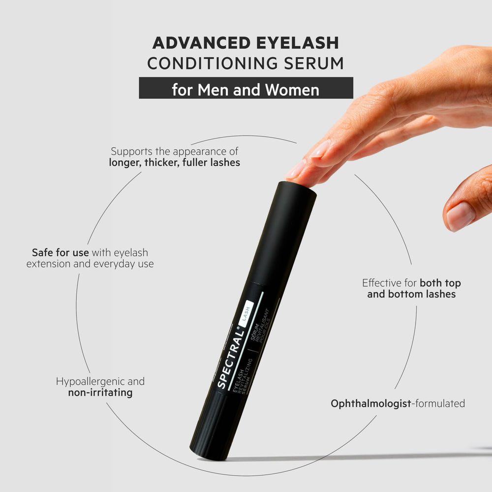 DS Laboratories Spectral.LASH applicator brush closeup for precise control