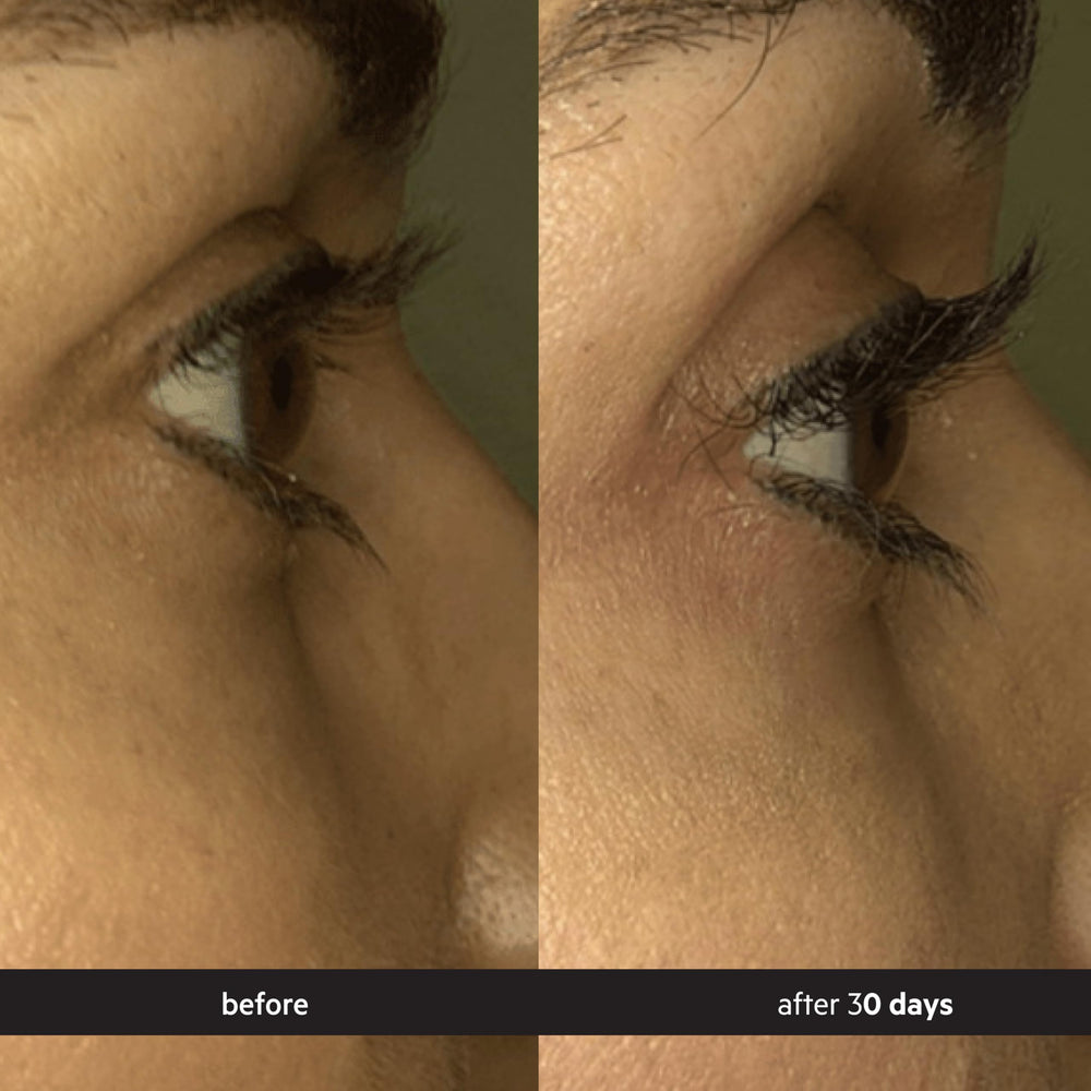 DS Laboratories Spectral.LASH clear serum drop highlighting lightweight texture