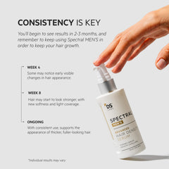 DS Laboratories size comparison in hand illustrating travel-friendly 60mL benefit