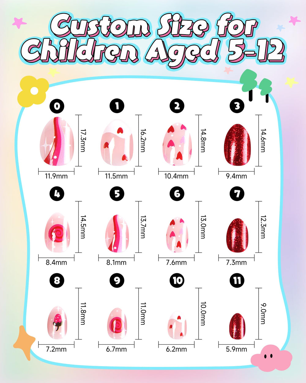 DSVANAY nails on child hands lifestyle image demonstrating comfortable fit for play